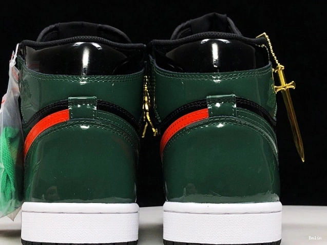 Bmlin Shoes Team OG Orange-Fir Retro High AV3905-038 Air Jordan Black SoleFly 1 x 0822